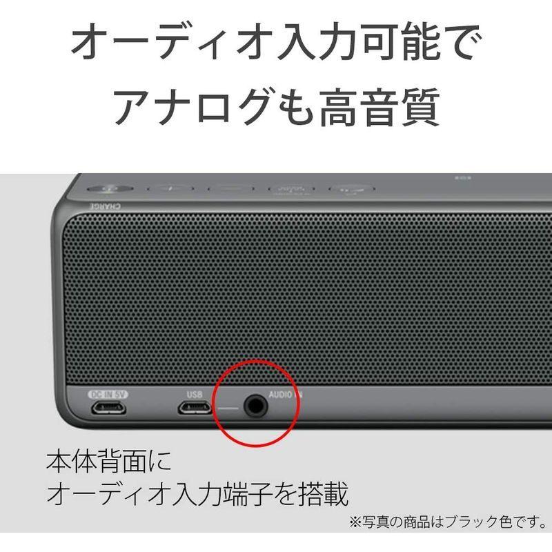 ソニー ワイヤレスポータブルスピーカー SRS-HG10 : Bluetooth ソニー ワイヤレスポータブルスピーカー SRS-HG10 : Bluetooth