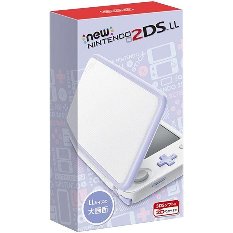 Newニンテンドー2DS LL ホワイト×ラベンダー : まんてんどう Newニンテンドー2DS LL ホワイト×ラベンダー : まんてんどう