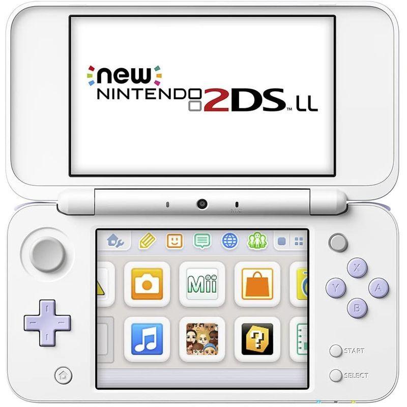 Newニンテンドー2DS LL ホワイト×ラベンダー : まんてんどう Newニンテンドー2DS LL ホワイト×ラベンダー : まんてんどう