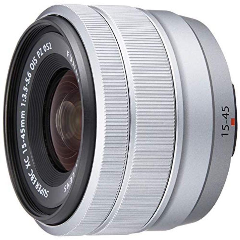 FUJIFILM 交換レンズXC15-45mmシルバー XC15-45MMF3.5-5.6OIS PZ S 