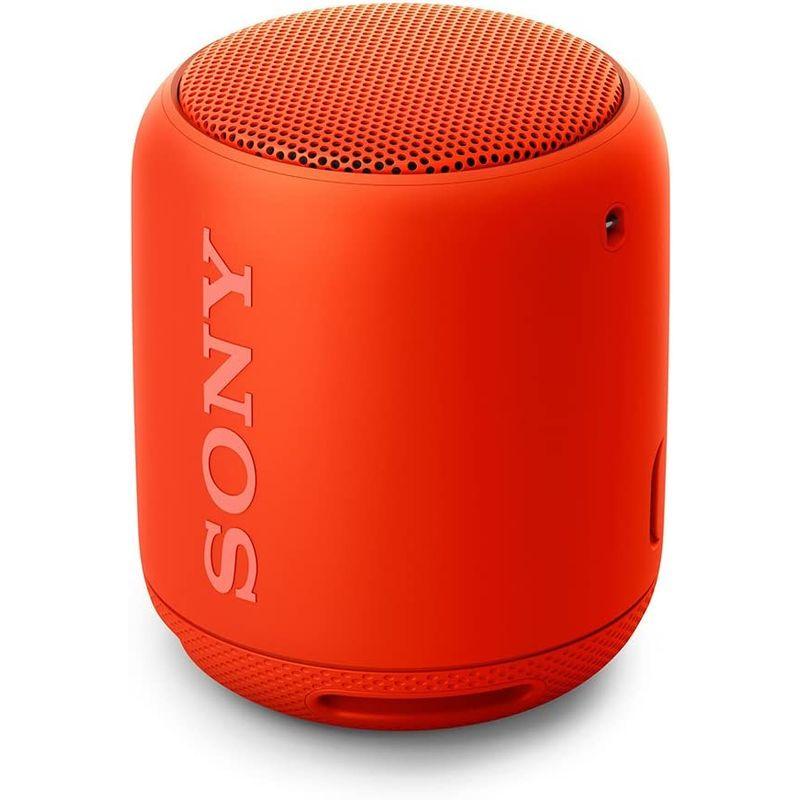【超ポイント祭?期間限定】 ソニー ワイヤレスポータブルスピーカー 重低音モデル SRS-XB10 : 防水/Bluetooth対応 オレンジレッド SRS-XB10