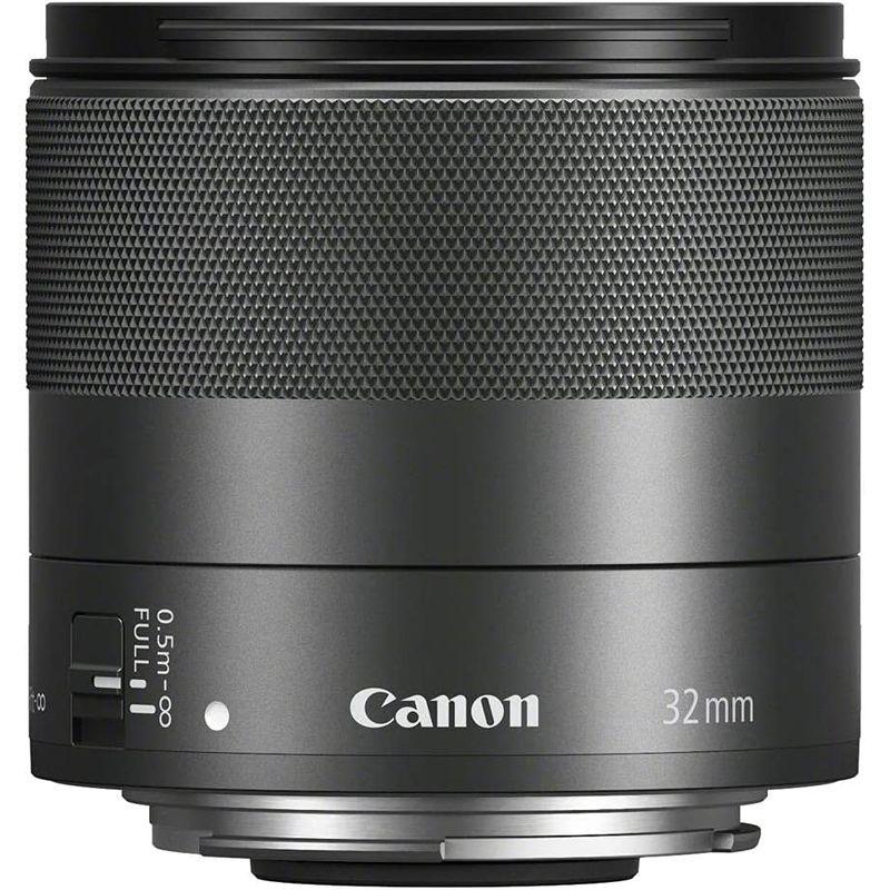 Canon キヤノン 単焦点レンズ EF-M32mm F1.4 STM ミラーレス一眼対応 ブラック 全長56.5mm EF-M3214ST｜mantendo0｜02