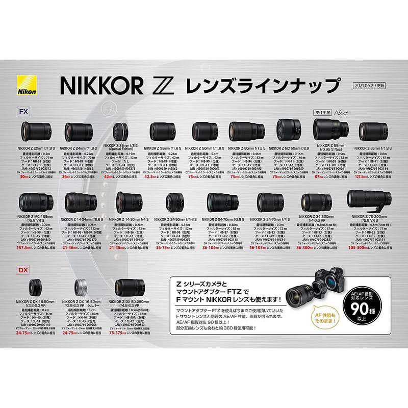 Nikon 標準ズームレンズ NIKKOR Z DX 16-50mm f/3.5-6.3 VR シルバー Zマウント DXレンズ NZDXV｜mantendo0｜04