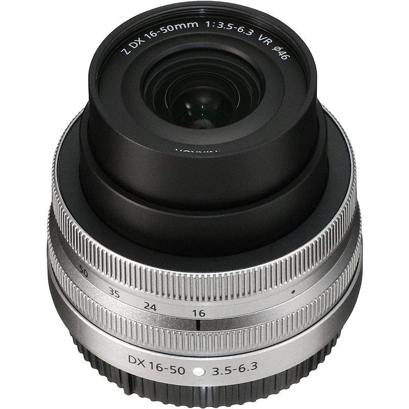 Nikon 標準ズームレンズ NIKKOR Z DX 16-50mm f/3.5-6.3 VR シルバー Zマウント DXレンズ NZDXV｜mantendo0｜06