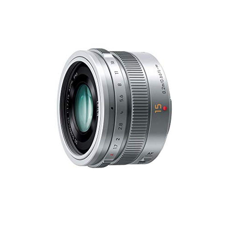 Panasonic 単焦点 マイクロフォーサーズ用15mm F1.7 シルバー