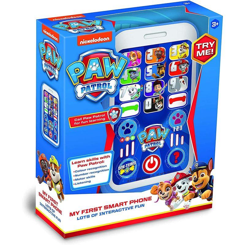 パウパトロール スマートフォン おもちゃ 携帯 電話 英語知育 Paw Patrol Smart Phone 並行輸入品｜mantendo0｜02