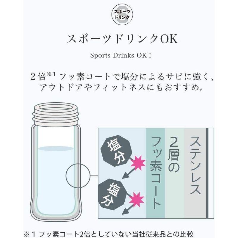 象印マホービン(ZOJIRUSHI) 水筒 ステンレス マグ ボトル 直飲み 軽量 保冷 保温 480ml ピンク SM-NA48-PA｜mantendo0｜07