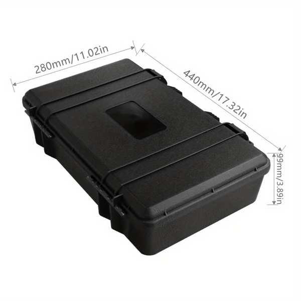 【互換品】1pc ツールボックス長方形屋外監視機器防湿保護プラスチックケース写真機器 収納 ボックス_2