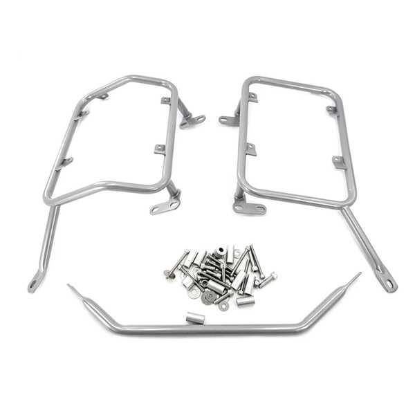 【互換品】DL 650 オートバイパニアラックサドルバッグサイド荷物ブラケットトップケースフレームサポートスの画像