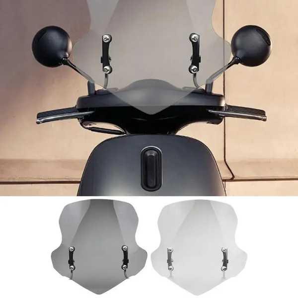 互換品】厚いオートバイのフロントガラス、アクリルスクーターの