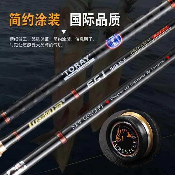 【互換品】ルアーキラー-日本 スカジックガイド付きスピニングロッド 762ml/832m/862m フルサイズ #2-0 4_1
