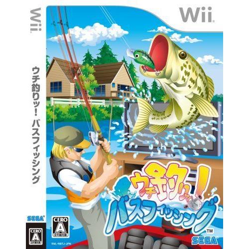 【代引可】 ウチ釣りッ バスフィッシング Wii - 本体