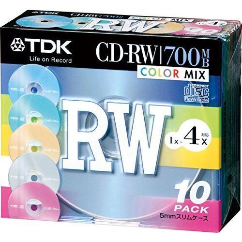 肌触りがいい Tdk Cd Rwデータ用700mb 4倍速カラーミックス 5mm厚ケース入り10枚パック Cd Rw80x10ccs 交換無料 Turningheadskennel Com