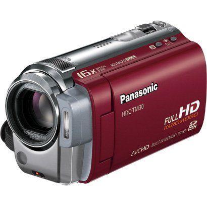激安超安値 パナソニック デジタルハイビジョンビデオカメラ クランベリーレッド HDC-TM30-R ビデオカメラ