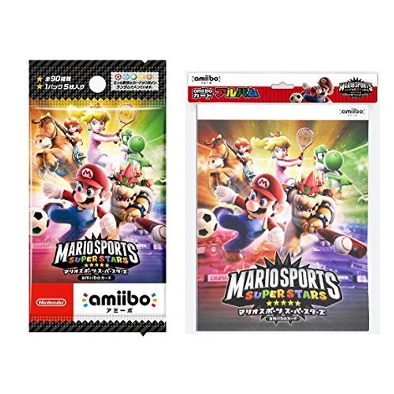 マリオスポーツ スーパースターズ Amiiboカード 10パック アルバム 90枚収納 セット オ 満天堂 通販 Yahoo ショッピング