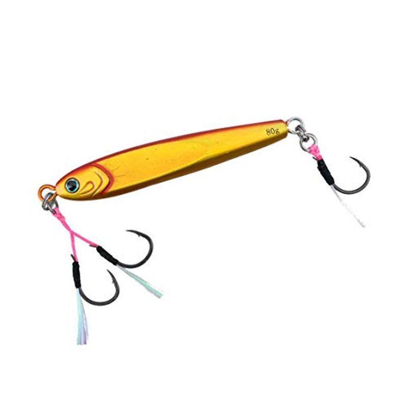 ダイワ Daiwa メタルジグ Tgベイト Slj 80g アデルフラッシュ赤金 ソフトルアーアクセサリー