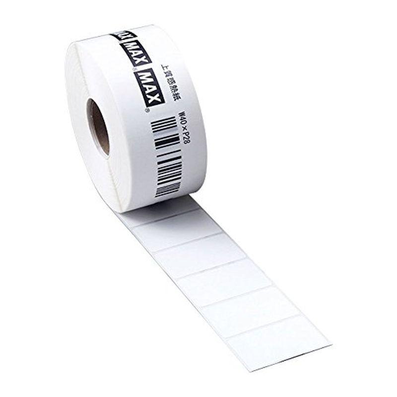 ブランドの通販 買取 のマックス ラベル 上質感熱紙 ラベルプリンタ用 6巻入