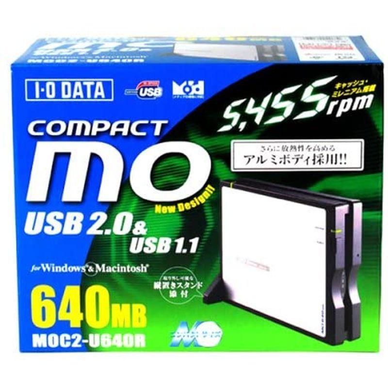 I-O DATA MOC2-U640R USB2.0/1.1対応 MOドライブ