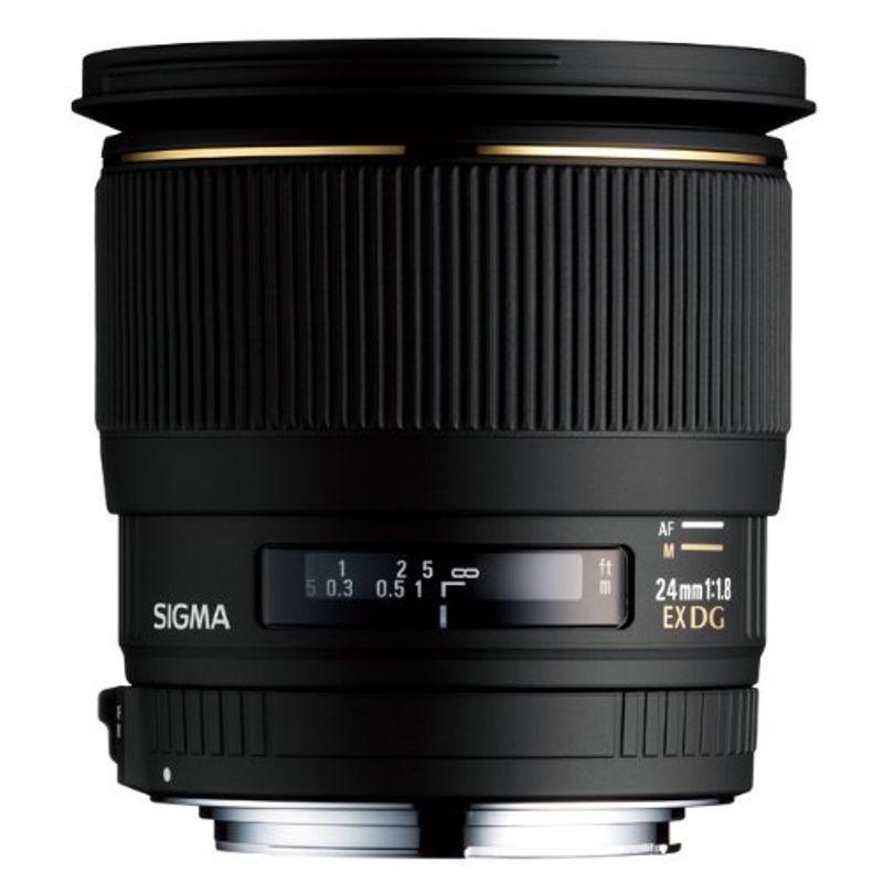 SIGMA 単焦点広角レンズ 24mm F1.8 EX DG ASPHERICAL MACRO キヤノン用 フルサイズ対応