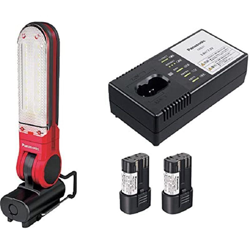 パナソニック　充電LEDマルチライト　EZ3720　1.5Ah電池パック×2個・充電器・　(7.2V)　450ルーメン・連続点灯最大16時間