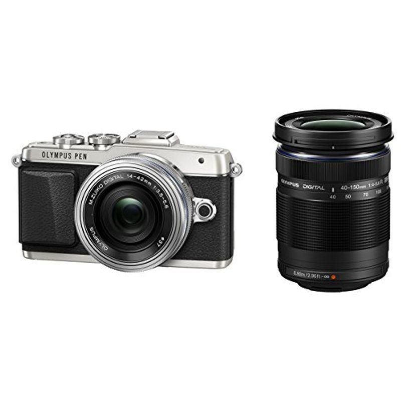 OLYMPUS PEN E-PL7 EZダブルズームキット シルバー ミラーレス