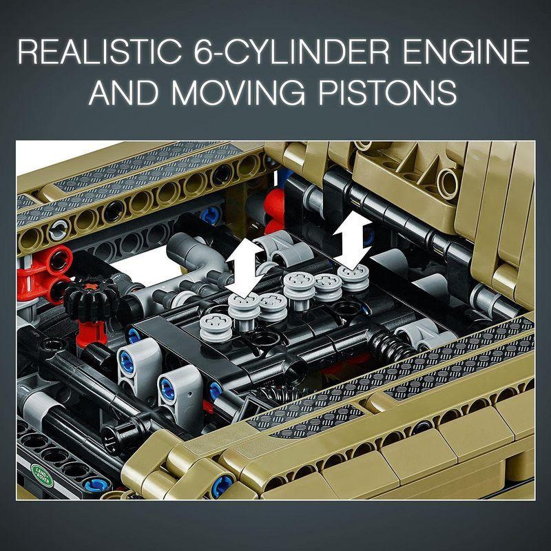 レゴ(leg0) テクニック ランドローバー・ディフェンダー 42110 leg0 テクニック ランドローバー ディフェンダー サイズ