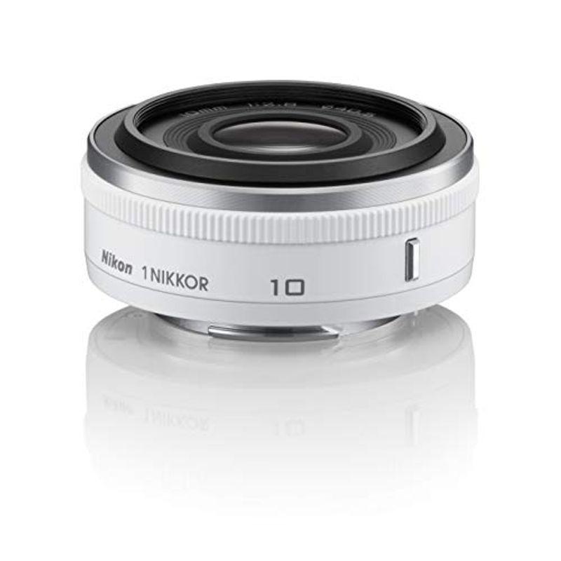 Nikon 単焦点レンズ 1 NIKKOR 10mm f/2.8 ホワイト ニコンCXフォーマット専用｜mantendo1