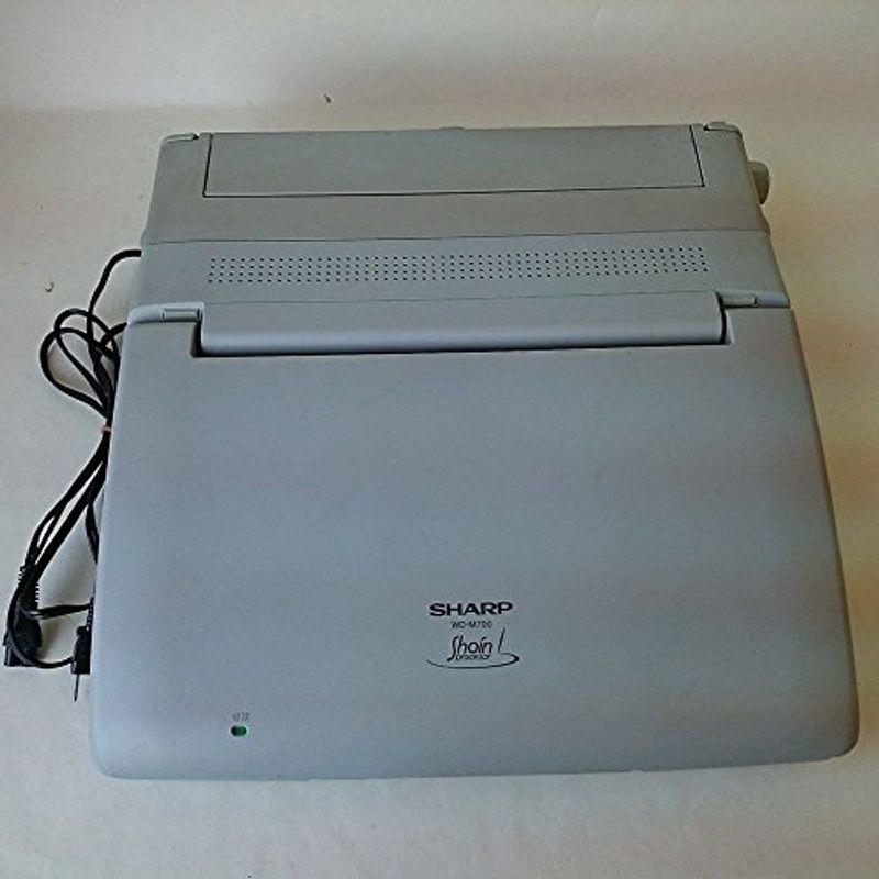 ワープロ シャープ書院 WD-M700 : 20221119155656-00241ic : 満天堂  