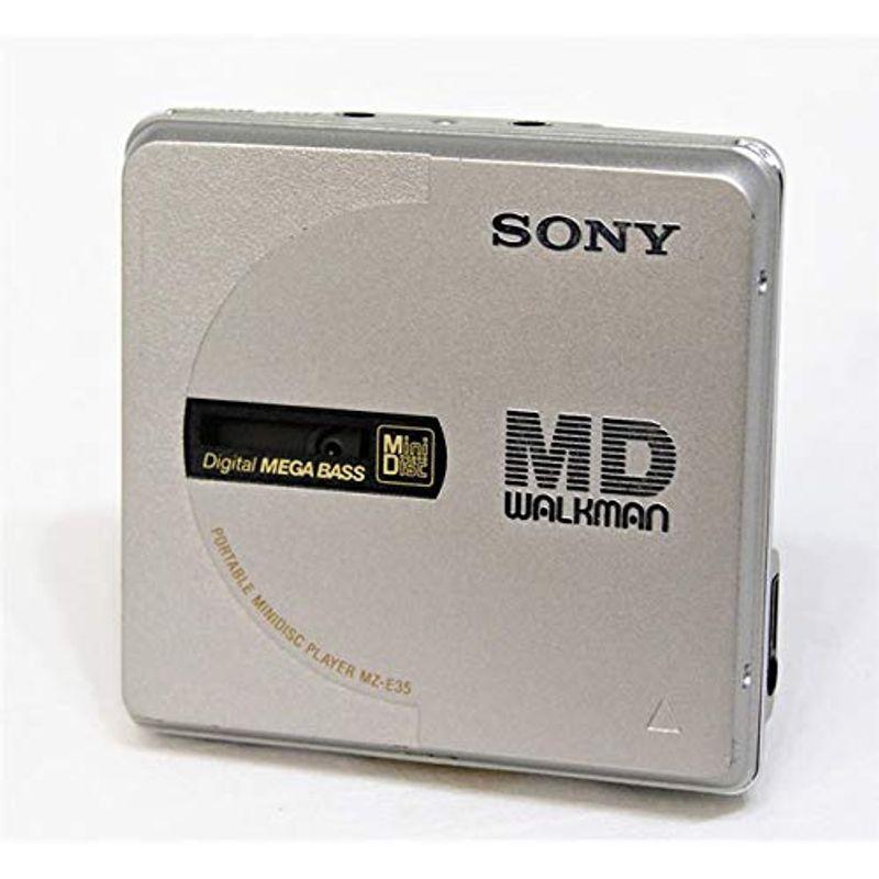 SONY ソニー MZ-E35-S シルバー ポータブルMDプレーヤー（MD再生専用機