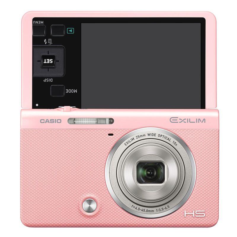CASIO デジタルカメラ EXILIM EX-ZR70PK 「自分撮りチルト液晶 