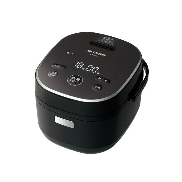 シャープ KS-CF05D-B(ブラック系) ジャー炊飯器 3合炊き : 満天堂 