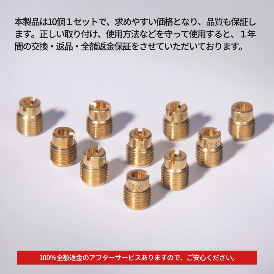 Pronese メインジェットセット 全ネジ型大タイプ #７０〜#１００ ケイヒンFCR用 |  | 01