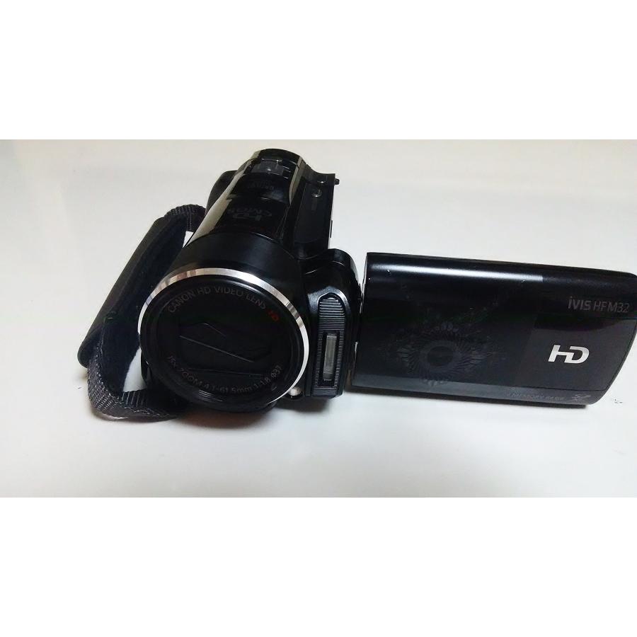 Canon デジタルビデオカメラ iVIS HF M32 ブラック IVISHFM32BK : 満