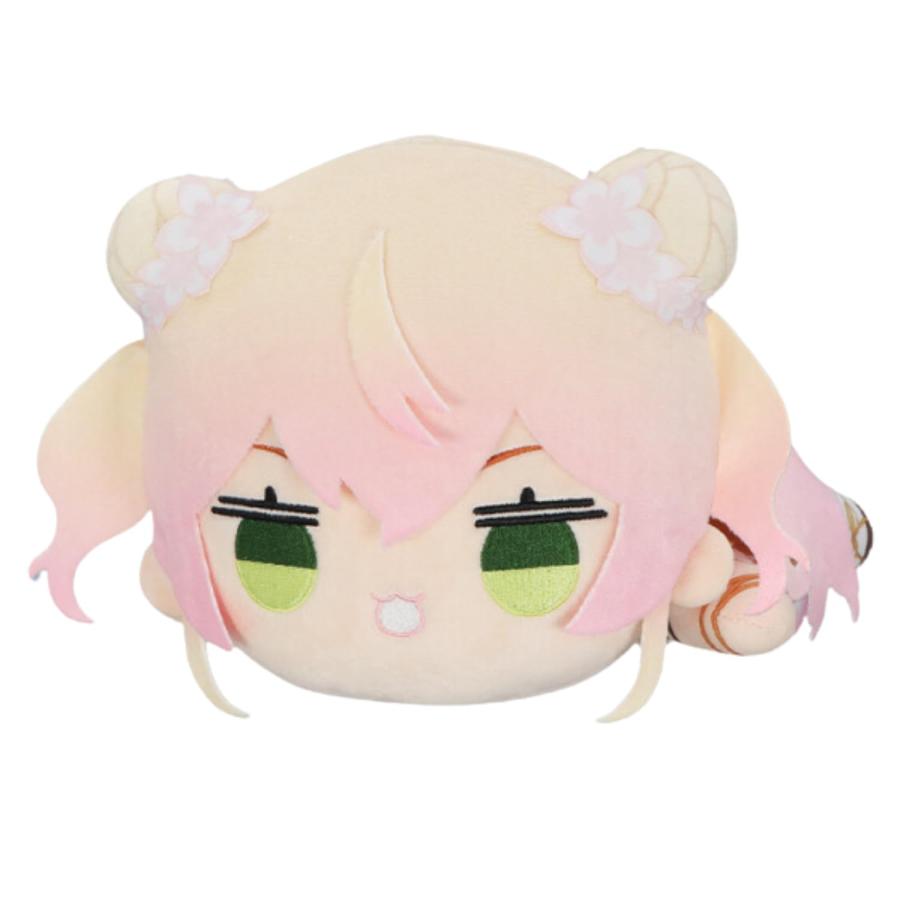 ホロライブ 寝そべりぬいぐるみ Vtuber 約26cm (桃鈴 ねね) : 満
