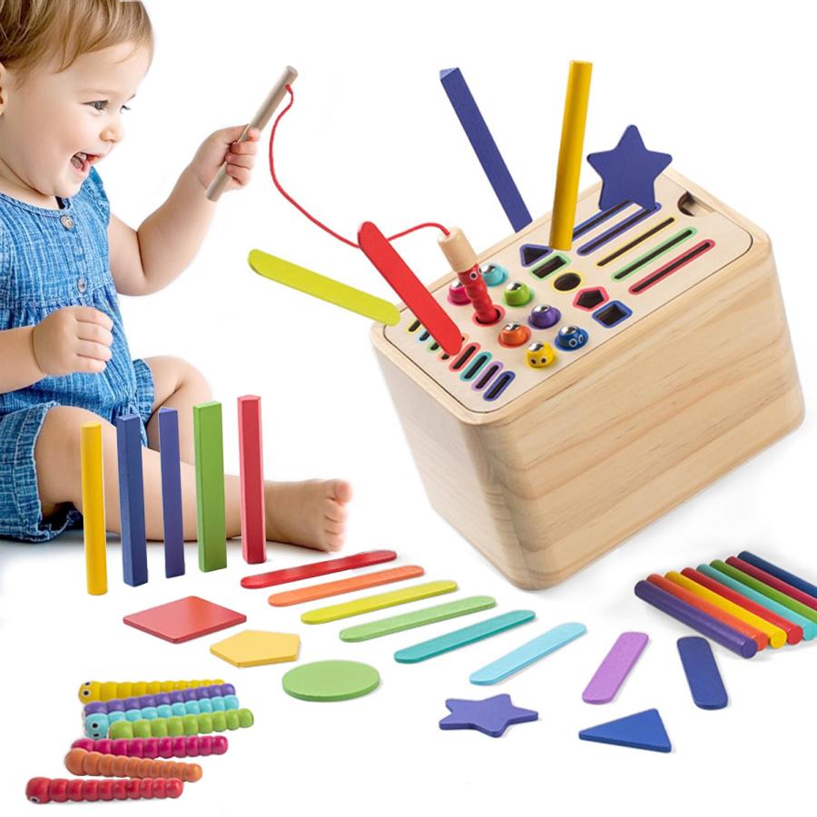 TENGEE モンテッソーリ 知育玩具 3歳 おもちゃ 木 赤ちゃん 玩具 人気