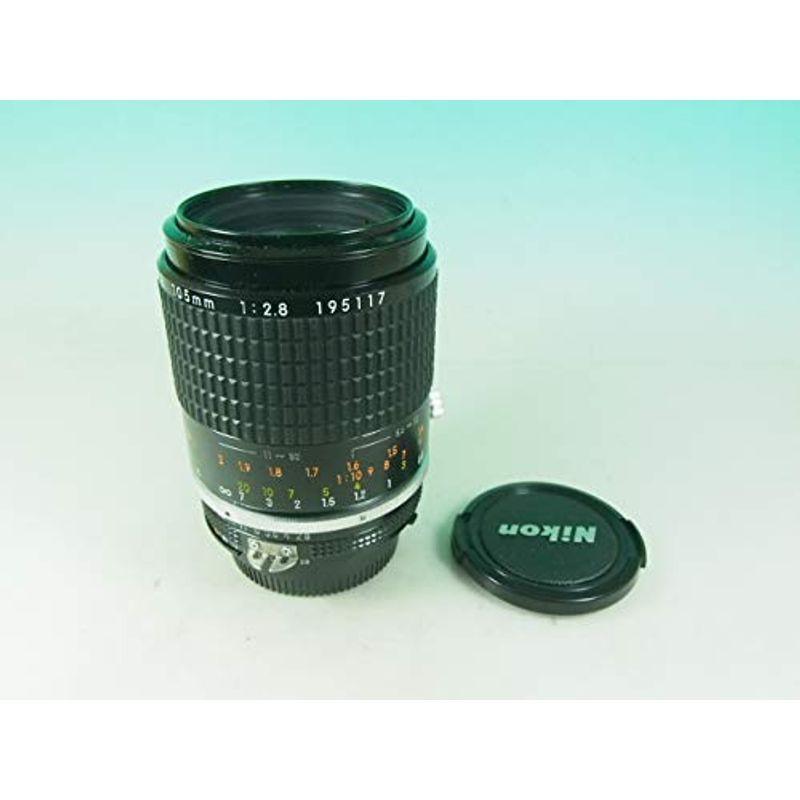 【日本未発売】 Nikon マクロ F2.8s 105mm Ai MFレンズ 交換レンズ
