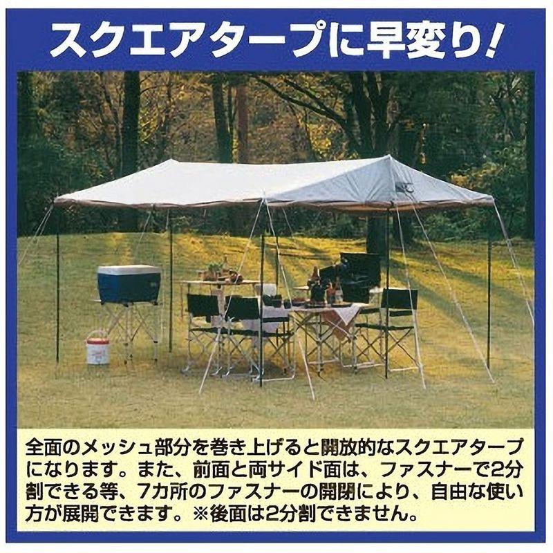 キャプテンスタッグ ラニー メッシュタープテント M-8717 ラニー メッシュタープテント サイズ