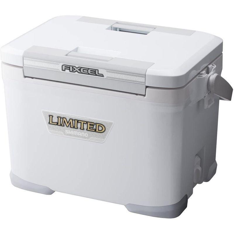 シマノ(SHIMANO) クーラーボックス 小型 17L フィクセル リミテッド 170HF-017N 釣り用 ピュアホワイト クーラーボックス ピュアホワイト SHIMANO 小型 17L フィクセル リミテッド 170HF 017N 釣り用 サイズ