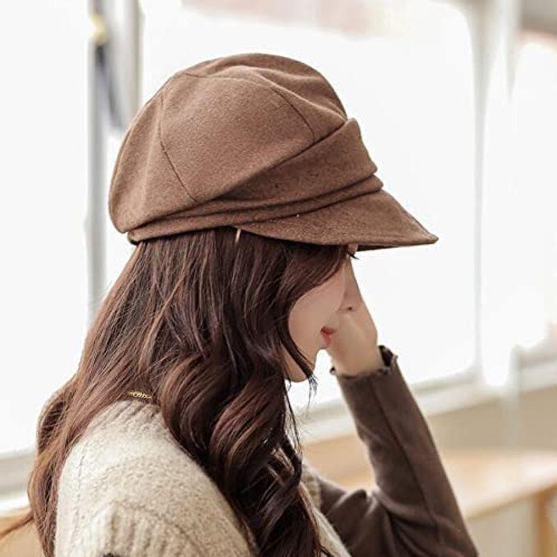 キャスケット帽子 レディース ベレー帽 ウール キャップ 小顔効果 オシャレ ファッション Uvカット 防寒 保温 無地 つば長さ 大きいサ 満天堂本店yahoo ショップ 通販 Yahoo ショッピング
