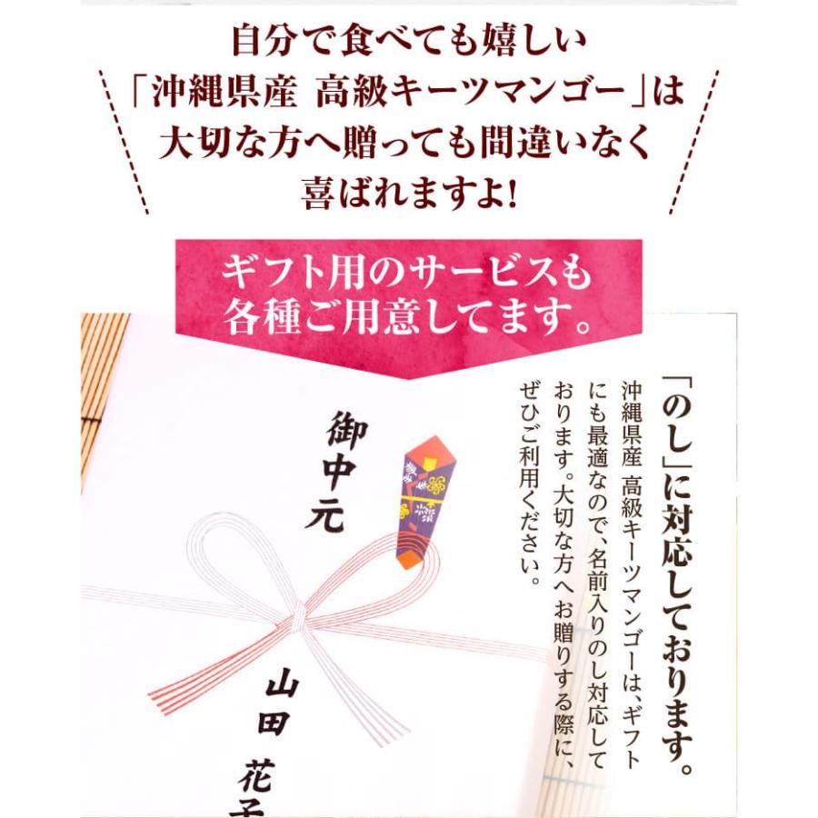 キーツマンゴー 秀品 マンゴー 濃厚 1.7kg〜2kg（3玉入り）贈答用 お盆 贈り物 お土産 沖縄土産｜mantenmiyakojima｜05