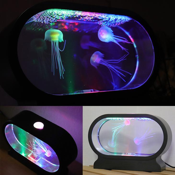 アクアリウム ミニ 水槽 くらげ クラゲ イルミネーション LED アクアリウム ミニ 水槽 くらげ クラゲ イルミネーション LED