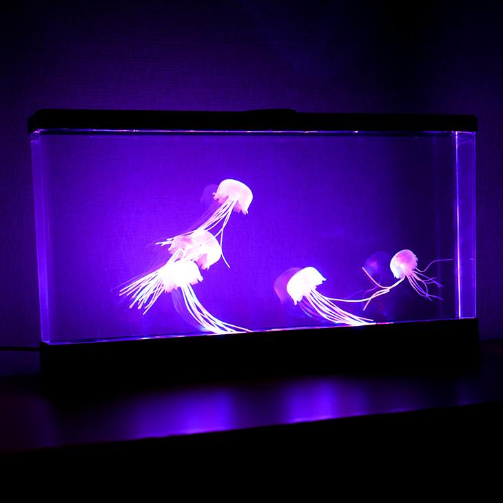 アクアリウム クラゲ ワイド 水槽 くらげ イルミネーション LED アクアリウム クラゲ ワイド 水槽 くらげ イルミネーション LED