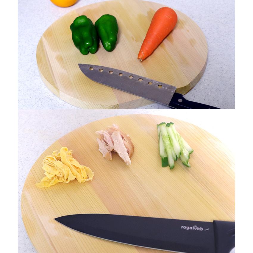 ひば カッティングボード 青森ひば 丸型 まな板（中）直径30cm&times;厚さ1.8cm 木製 抗菌 ヒバ 丸いまな板 ウメザワ 梅沢木材工芸社製 日本製 国産 34939