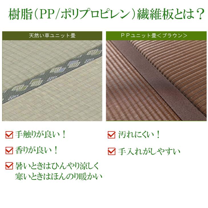 小上がり ユニット畳 畳ベンチ  樹脂畳ユニット ナチュラルorブラウン ハイタイプ 幅180cm×奥行60cm×高さ45cm 高床式 収納ベンチ ボックス 15090/15082｜mantenshop7｜04