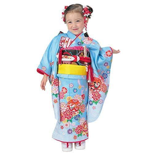 ファッションなデザイン リョウコ キクチ ブランド R K セット女の子 着物 3歳 七五三 京都室町st 京都室町st 女の子 小寸結び帯フ 三つ身着物 着物 浴衣 和小物 Aquabarroso Com