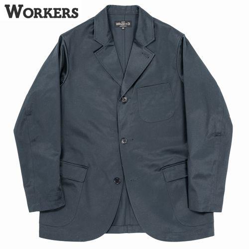 WORKERS ワーカーズ WORKERS Lounge Jacket, w/Sleeve Lining, Navy