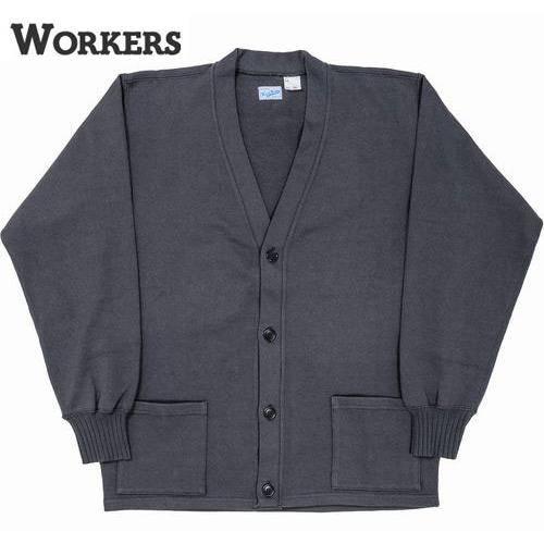 新品WORKERS COTTON KNIT WEAR ワーカーズ　カーディガン WORKERS ワーカーズ Cotton Cardigan Sweater,コットン