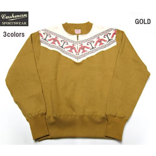 CUSHMAN（クッシュマン） CUSHMAN 26384 THUNDER BIRD PRINTO HALF ZIP