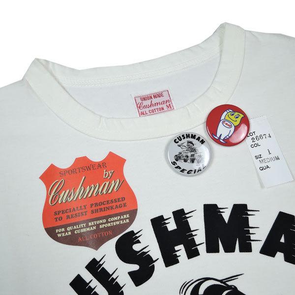 クッシュマン CUSHMAN 26674 PRINT TEE KNUCKLE 半袖　Tシャツ　HODROD｜manufactures-japan｜02