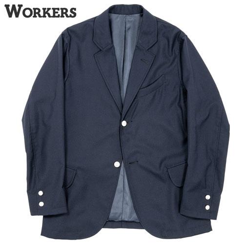 ワーカーズ WORKERS Moonglow Blazer, Combat Wool Tropical, Navy ブレザー　ネイビー